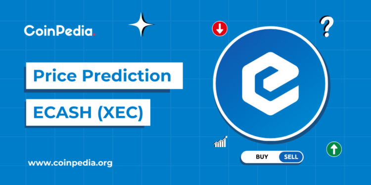 eCash Price Prediction 2025, 2026 – 2030: Will XEC Price Record 2X Surge?