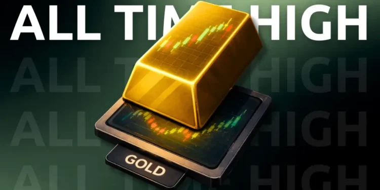 Gold Price Today Hit All-Time High, While Bitcoin Price at Risk Of Major Crash