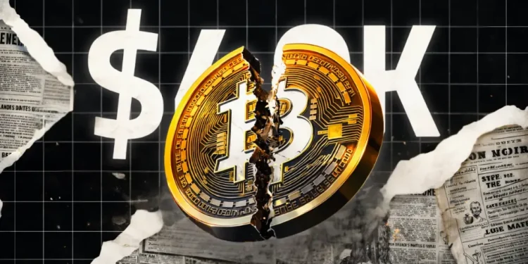 Bitcoin Down 50% From $126K  Peter Schiff Warns of $40K Crash